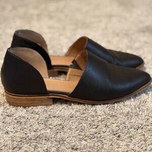 BEAST FASHION Black Leather Loafers